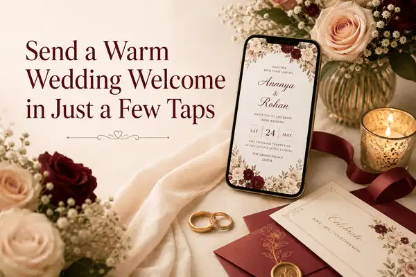 WhatsApp invitation cards