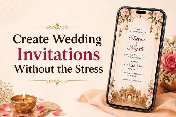 Digital Wedding Cards